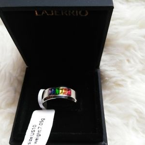 Lajerrio rainbow ring